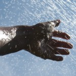 Water splash hand